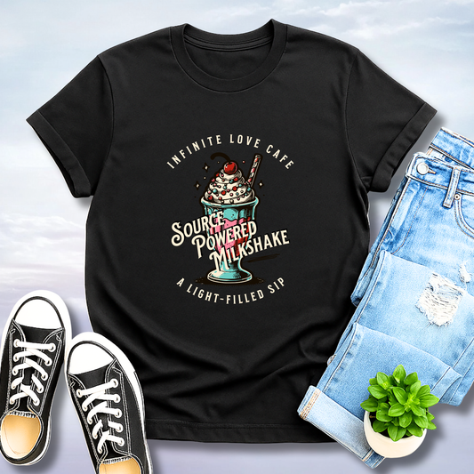 Source Powered Milkshake T-Shirt