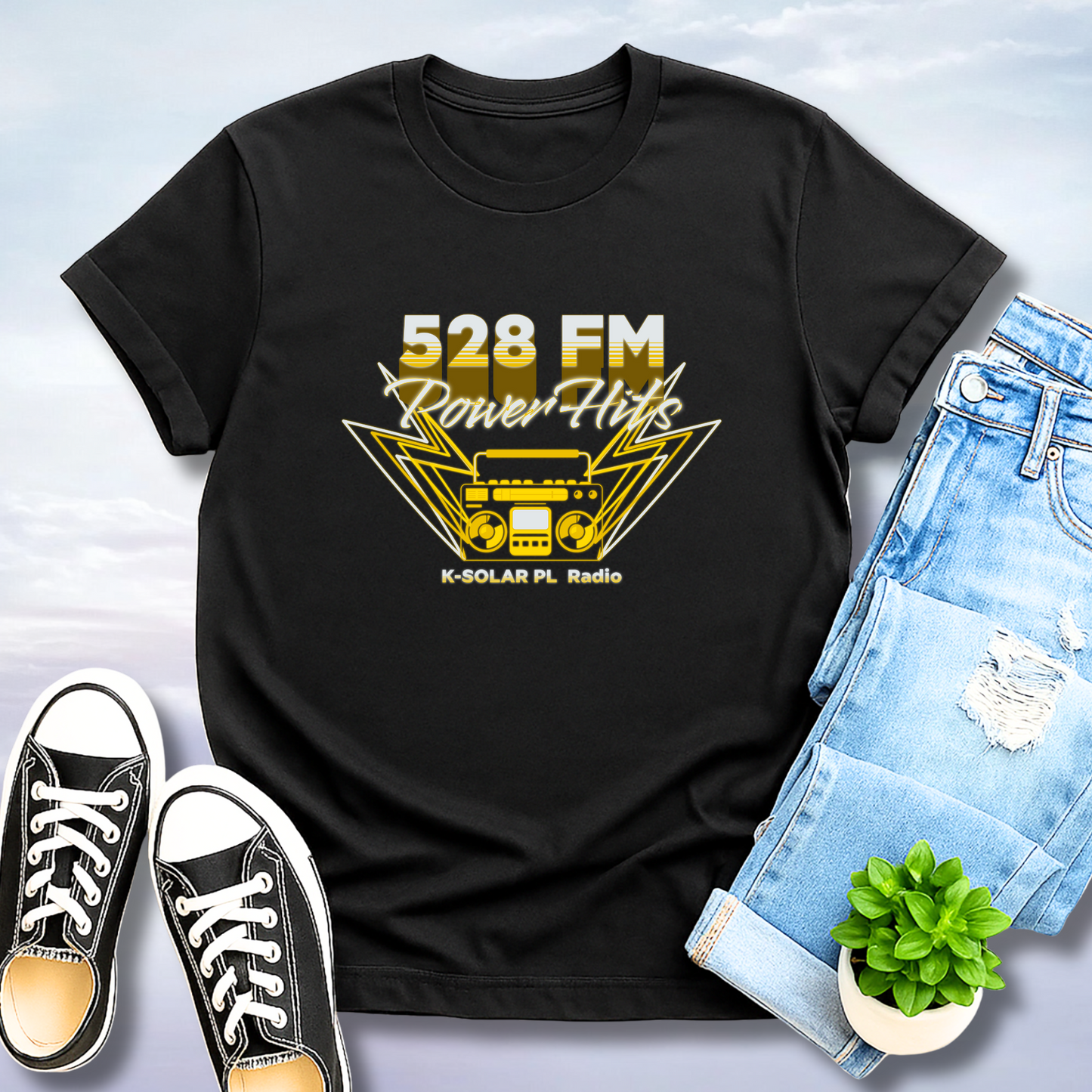 Solar Plexus Chakra Radio T-Shirt
