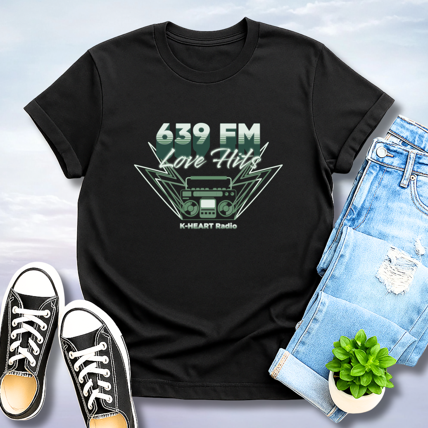Heart Chakra Radio T-Shirt