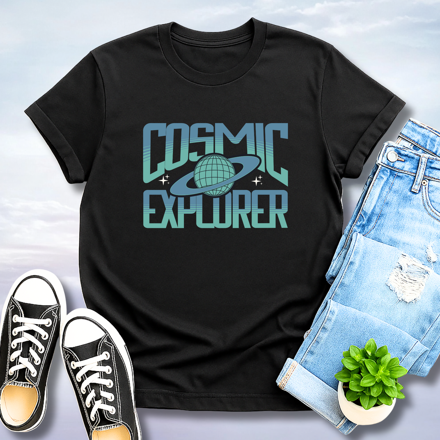 Cosmic Explorer β Celestial T-Shirt