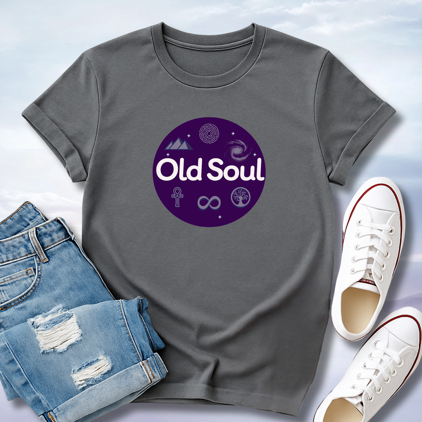 Old Soul Badge T-Shirt