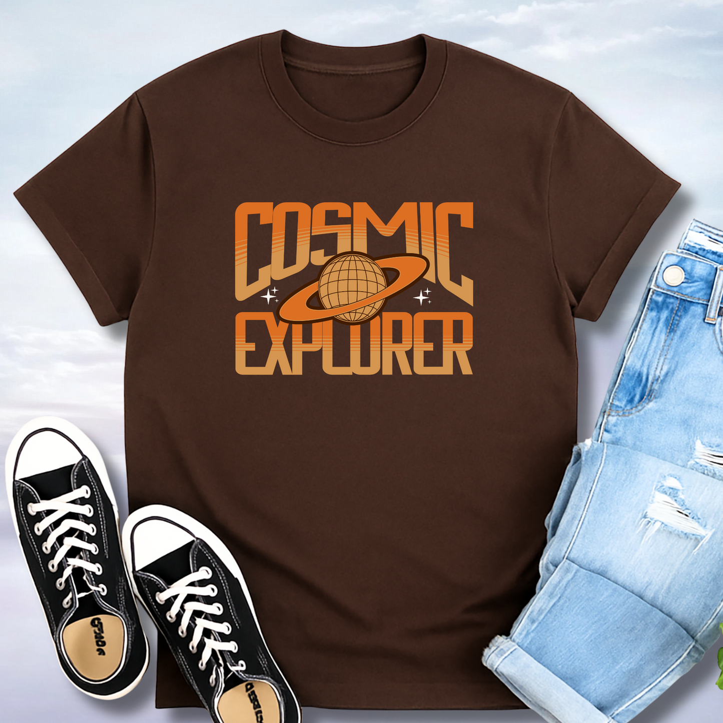 Cosmic Explorer – Solar Flare T-Shirt