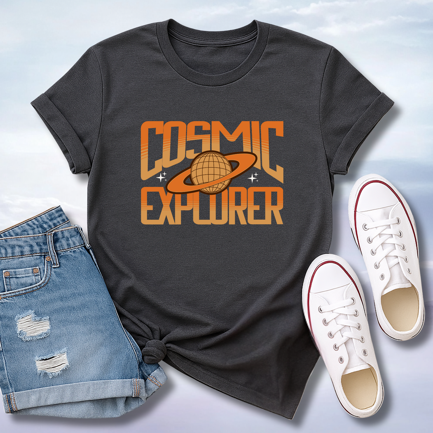 Cosmic Explorer – Solar Flare T-Shirt