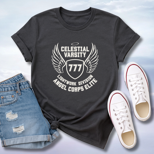 Celestial Varsity: Angel Corps T-Shirt