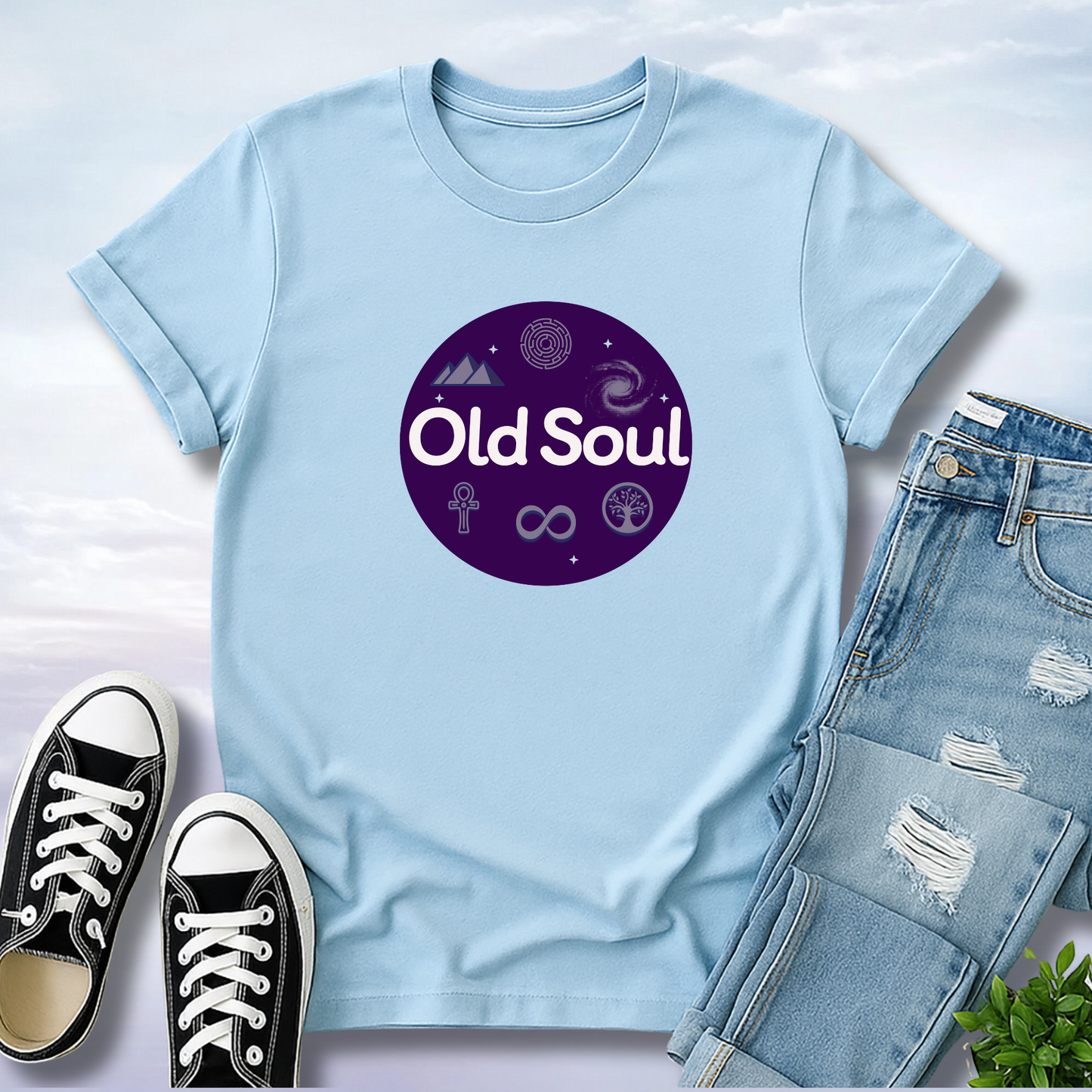 Old Soul Badge T-Shirt
