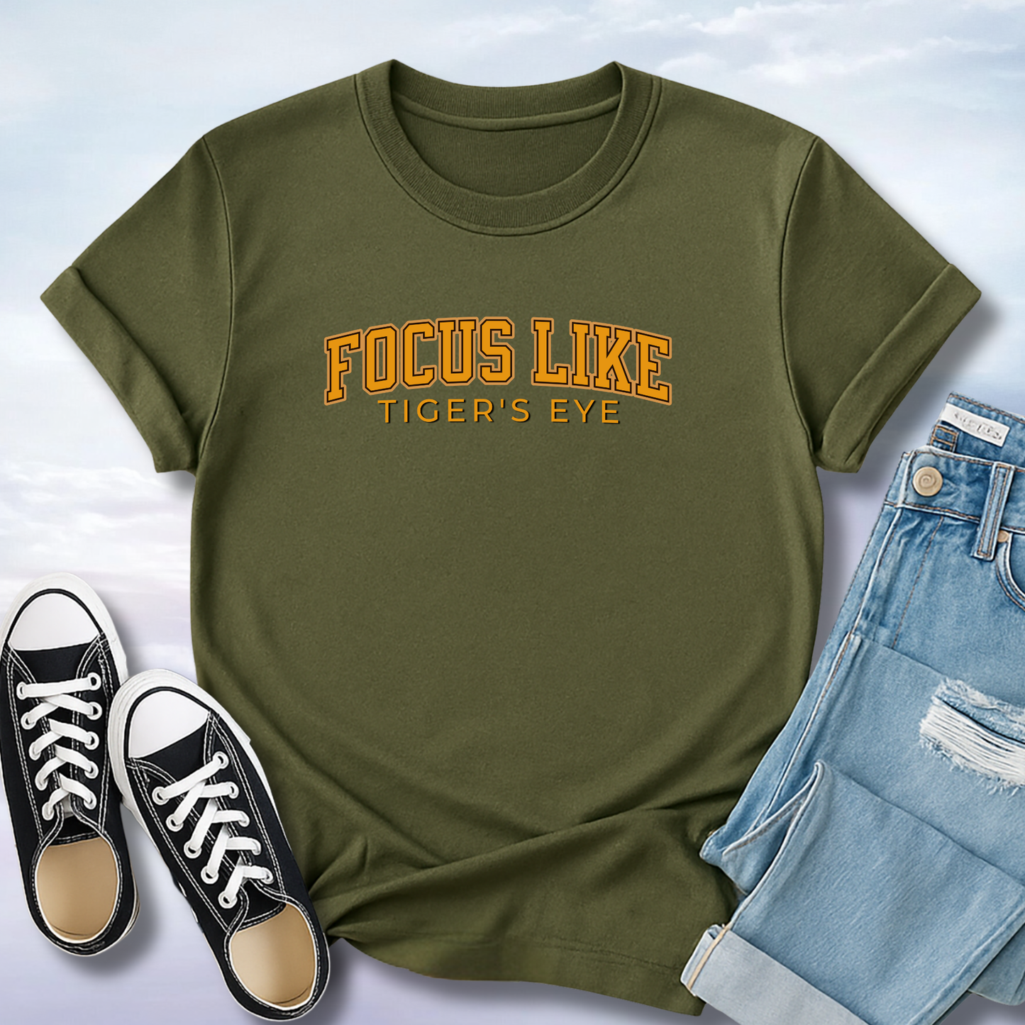 Focus Like Tiger's Eye T-Shirt