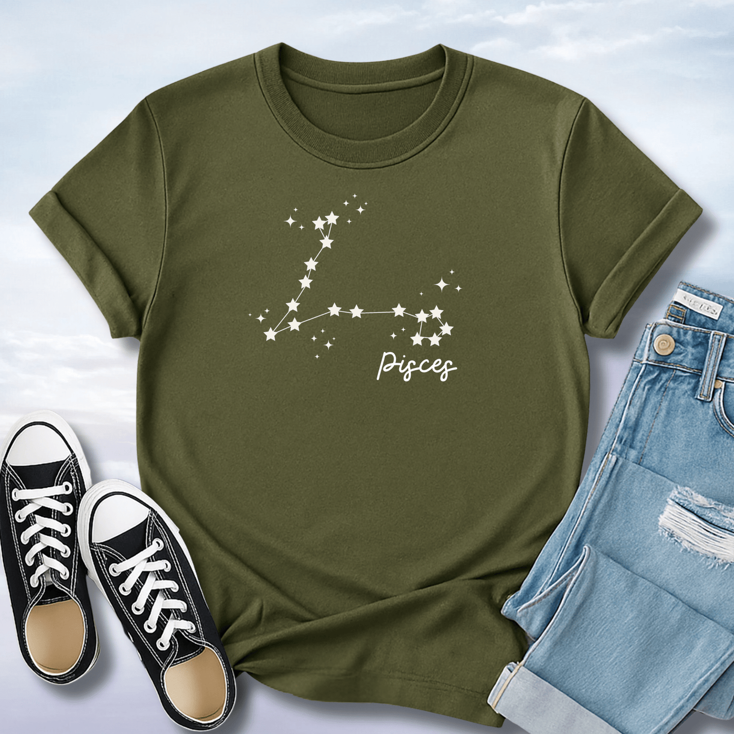 Pisces Constellation T-Shirt