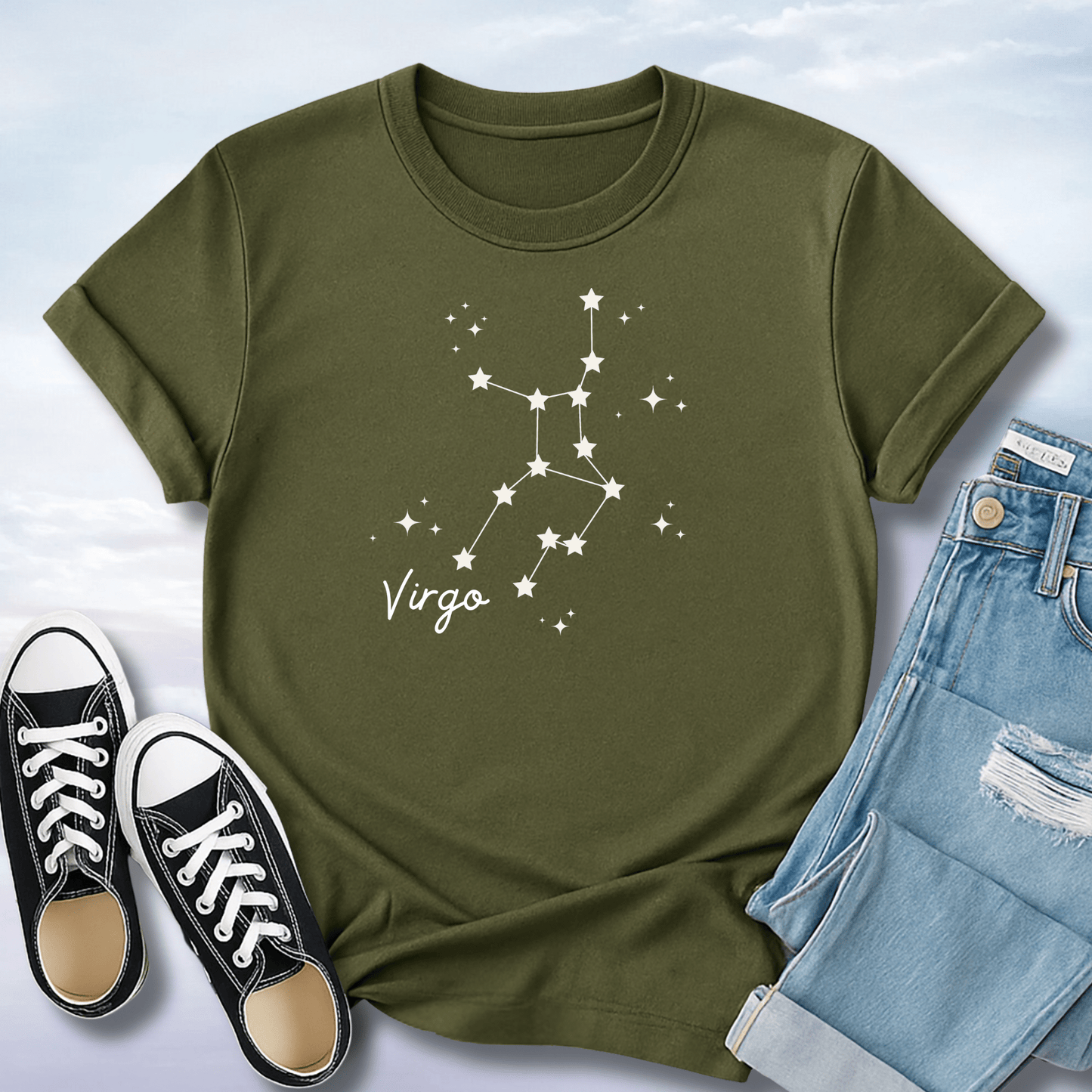 Virgo Constellation T-Shirt