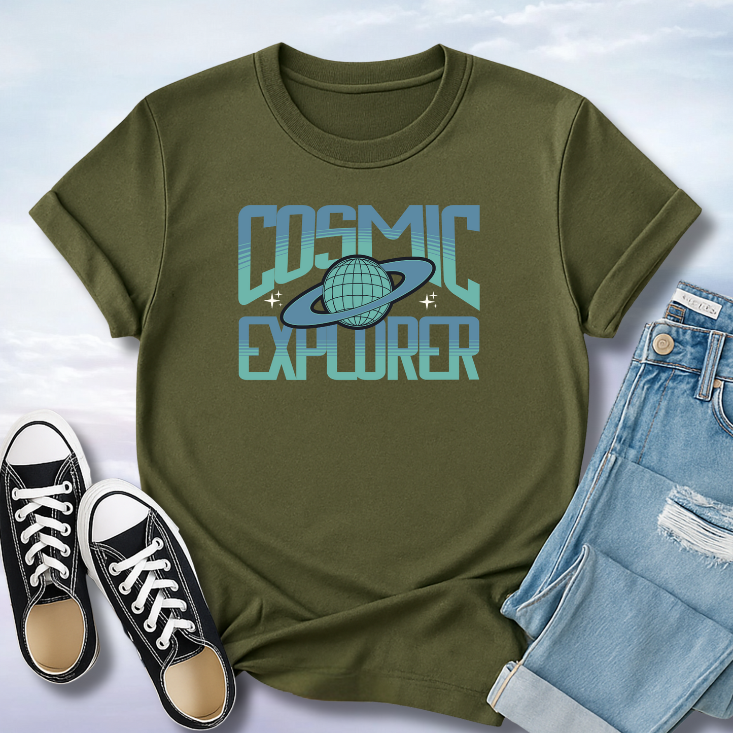 Cosmic Explorer β Celestial T-Shirt