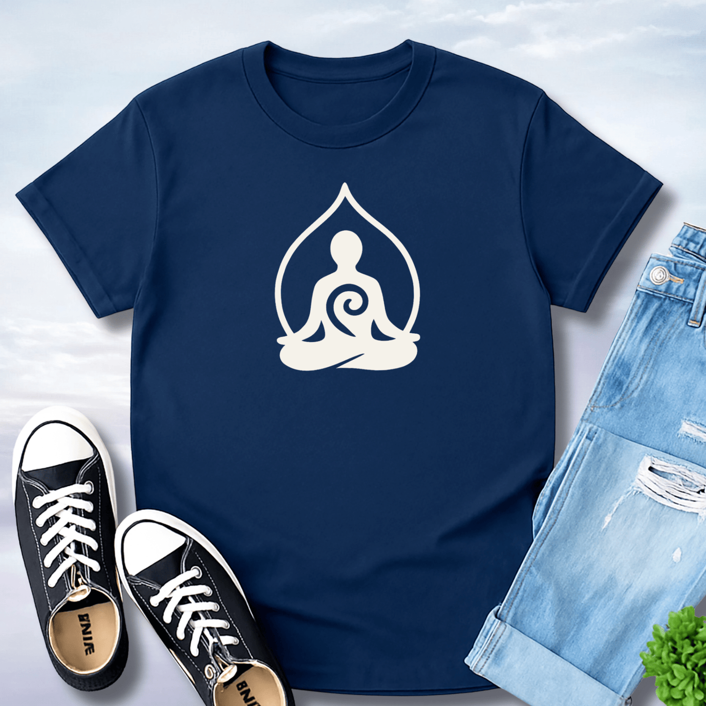 Meditating Logo T-Shirt