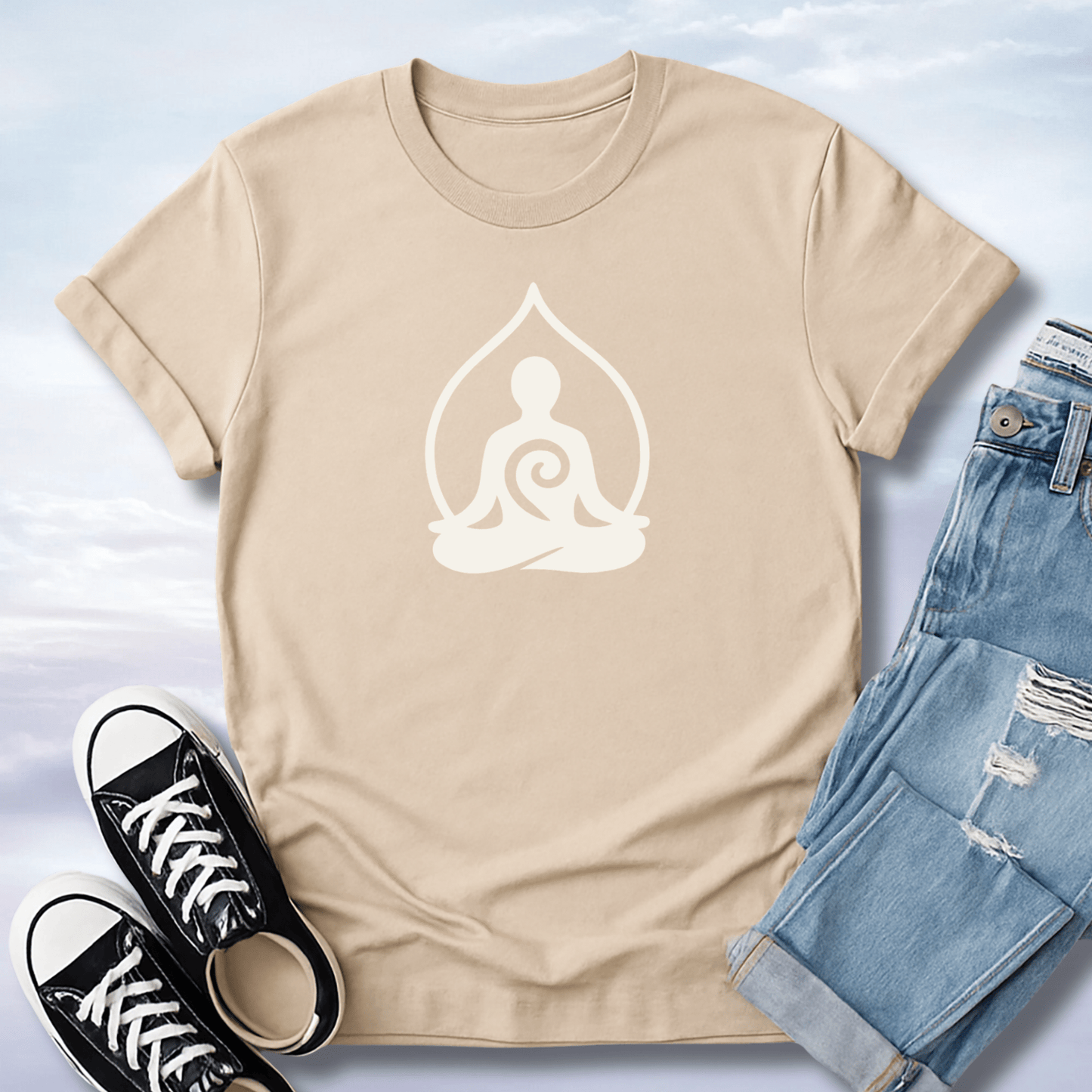 Meditating Logo T-Shirt