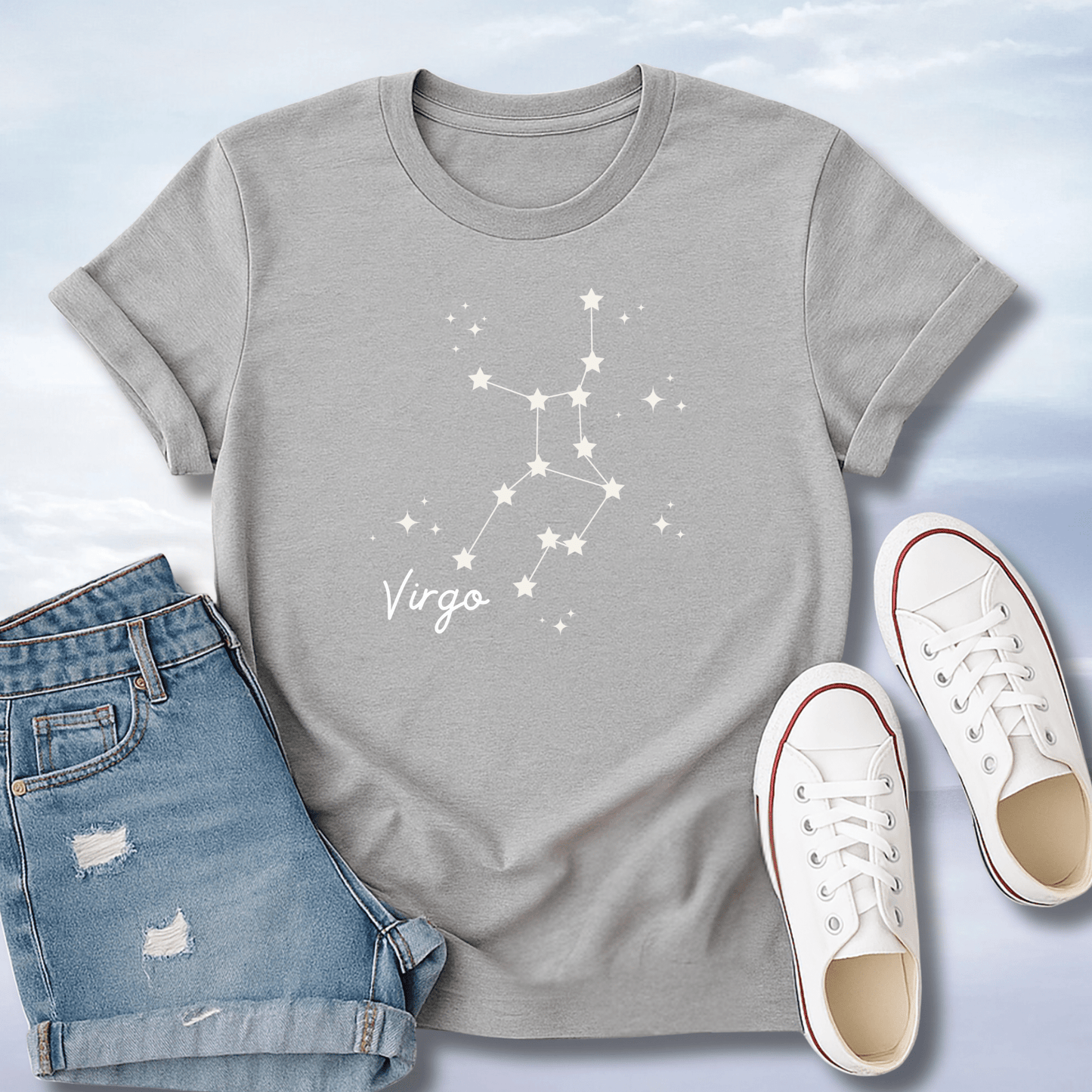 Virgo Constellation T-Shirt