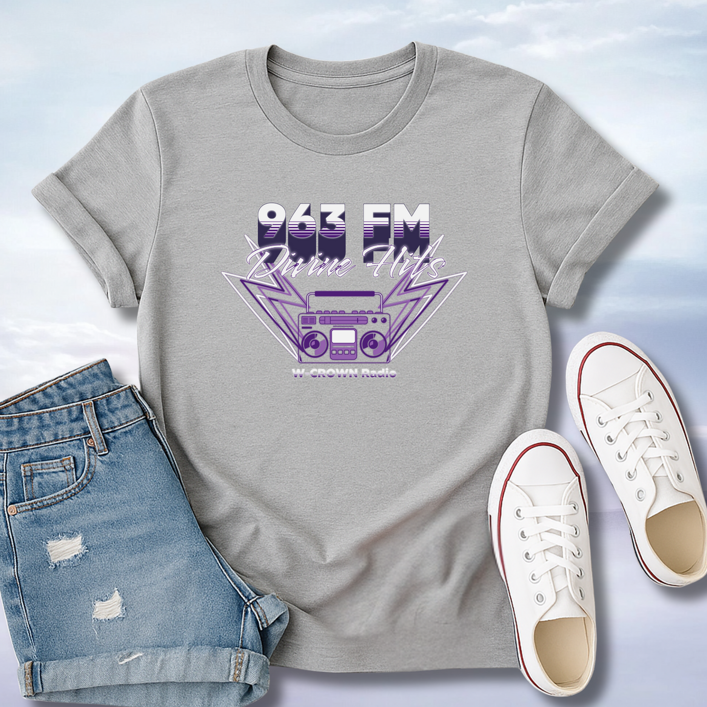Crown Chakra Radio T-Shirt