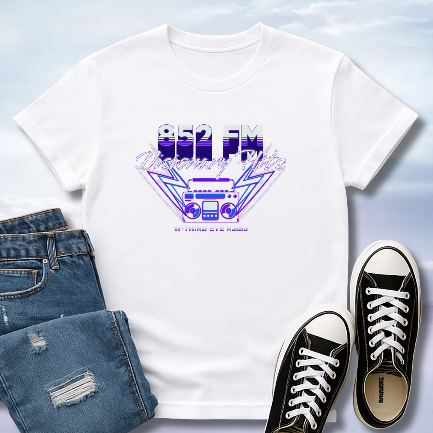 Third Eye Chakra Radio T-Shirt