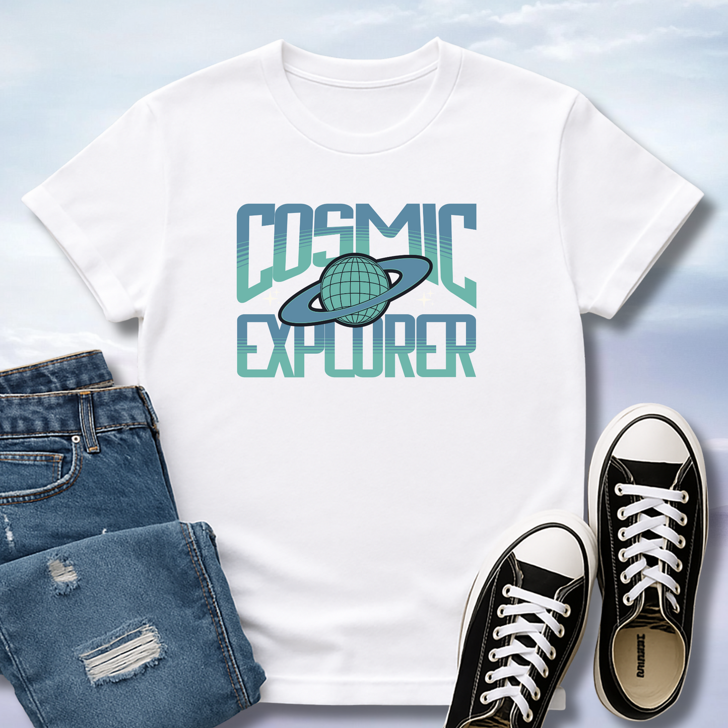 Cosmic Explorer β Celestial T-Shirt