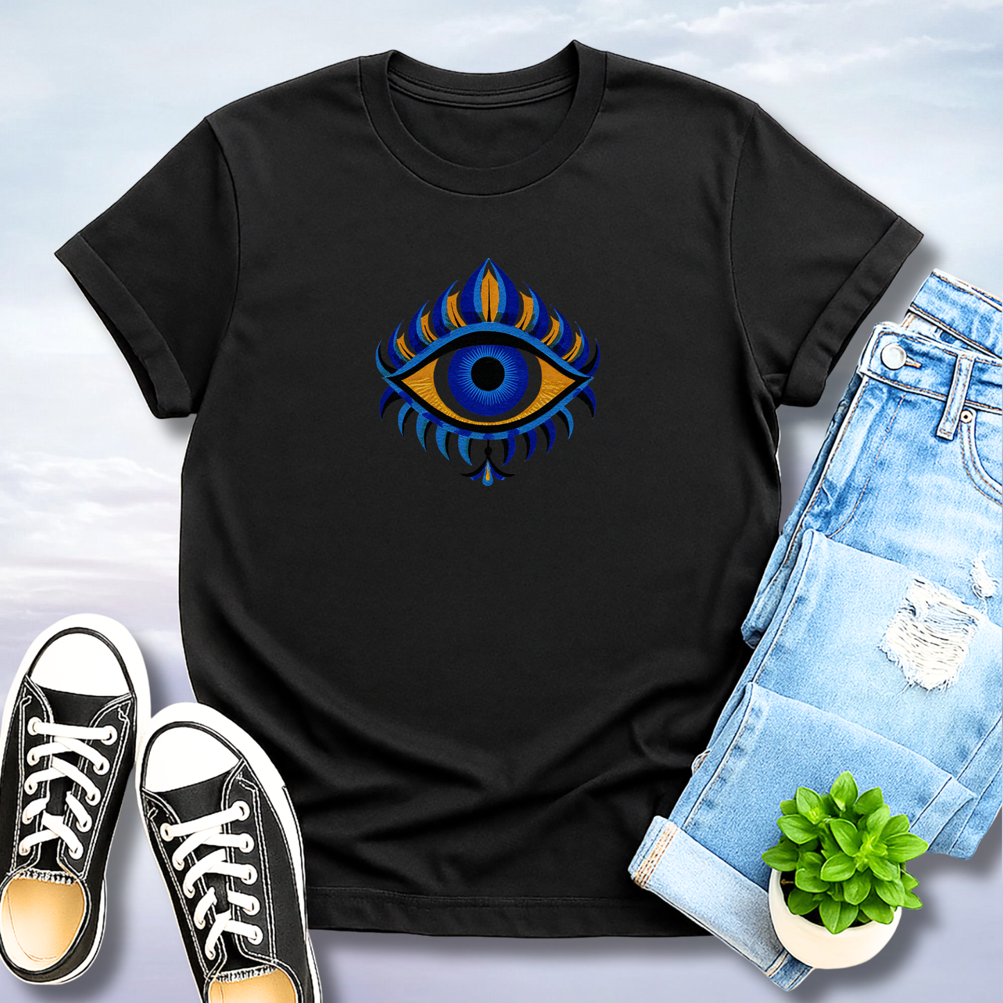 Evil Eye: Oracle Veil T-Shirt