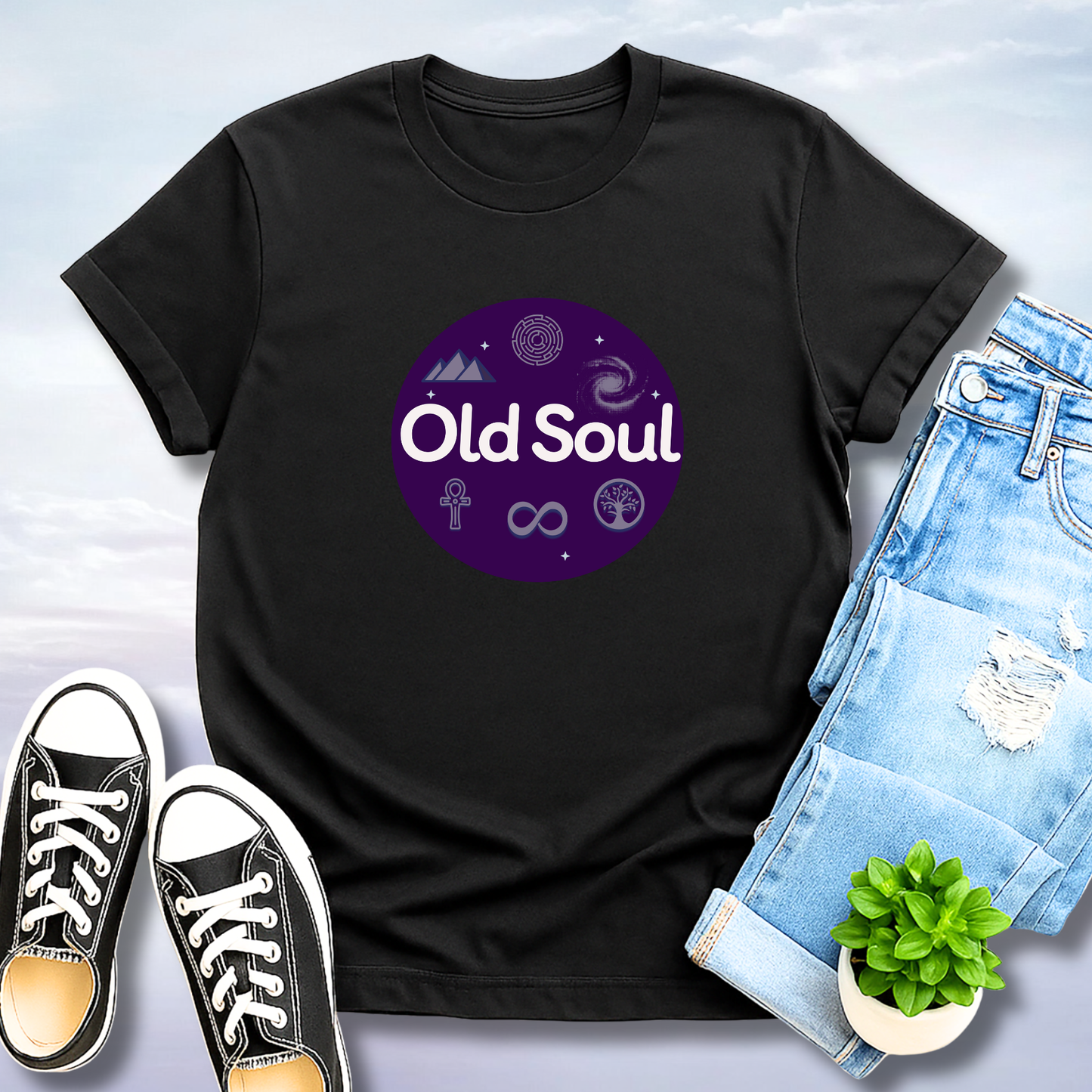 Old Soul Badge T-Shirt
