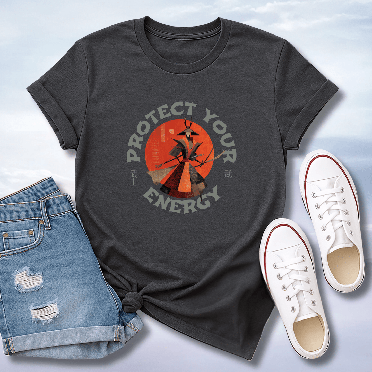 Protect Your Energy Samurai T-Shirt