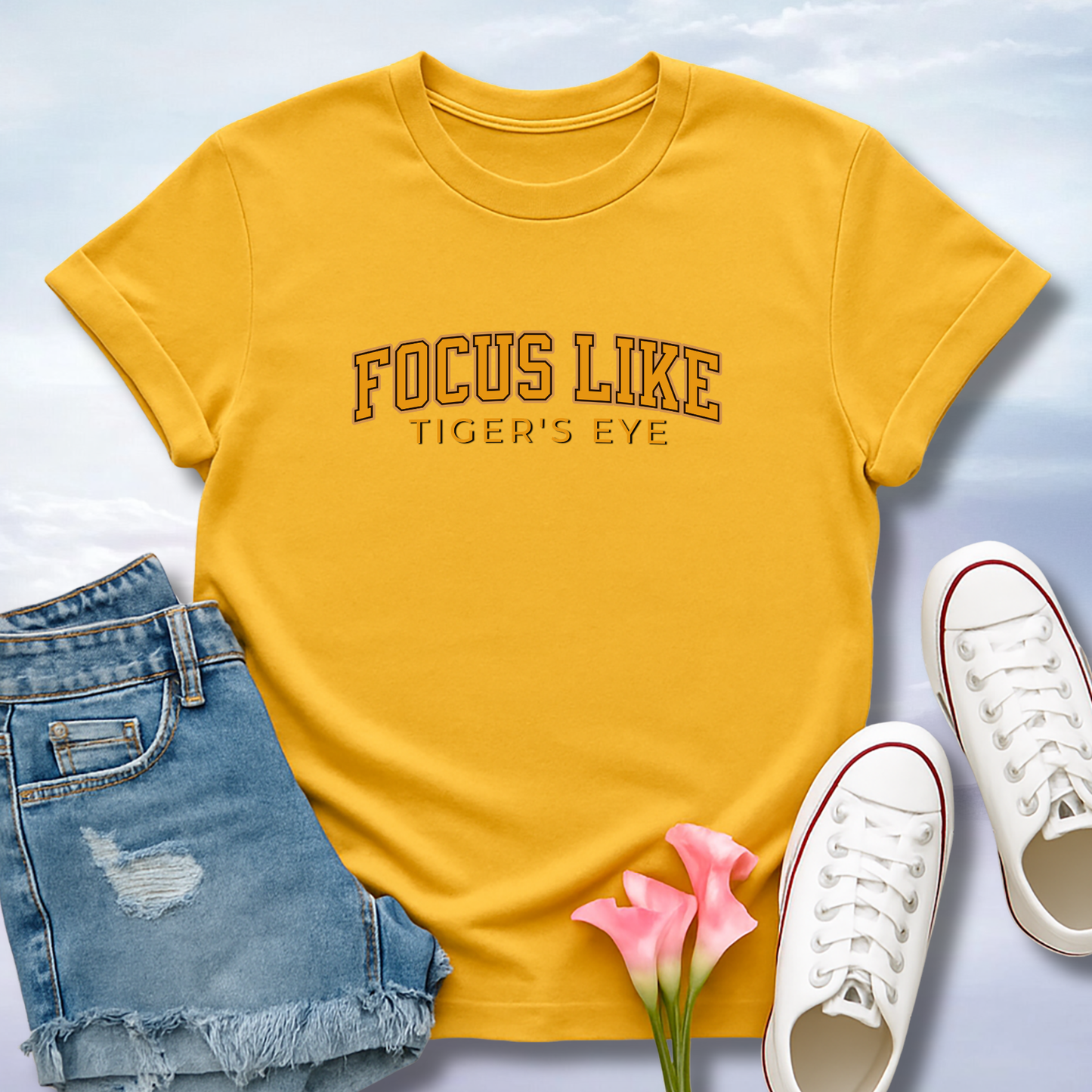 Focus Like Tiger's Eye T-Shirt