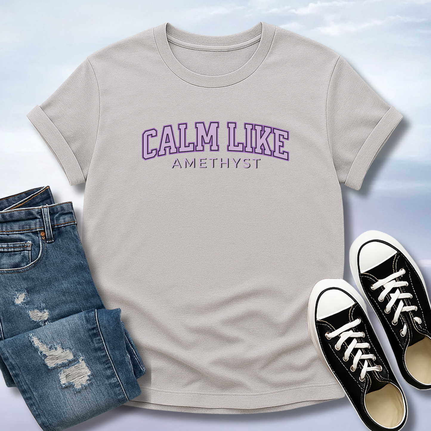 Calm Like Amethyst T-Shirt