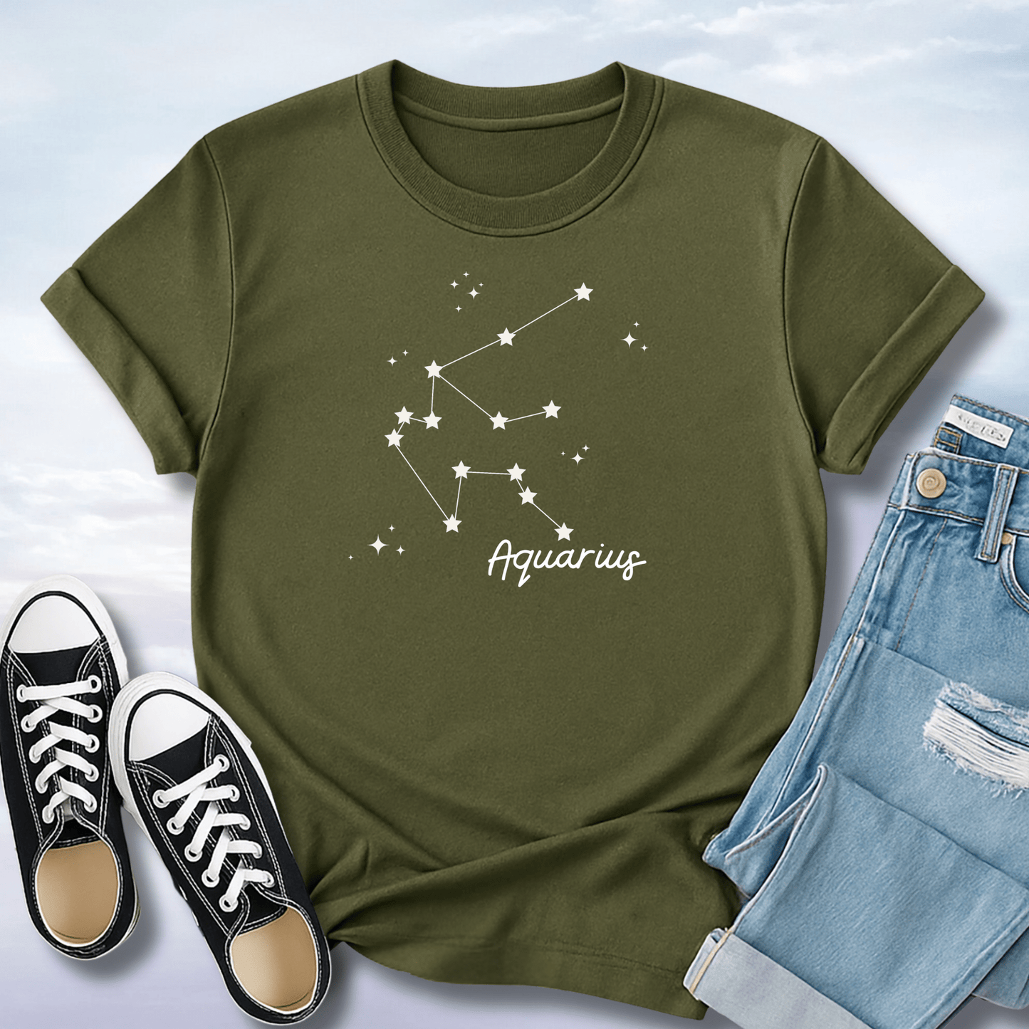 Aquarius Constellation T-Shirt