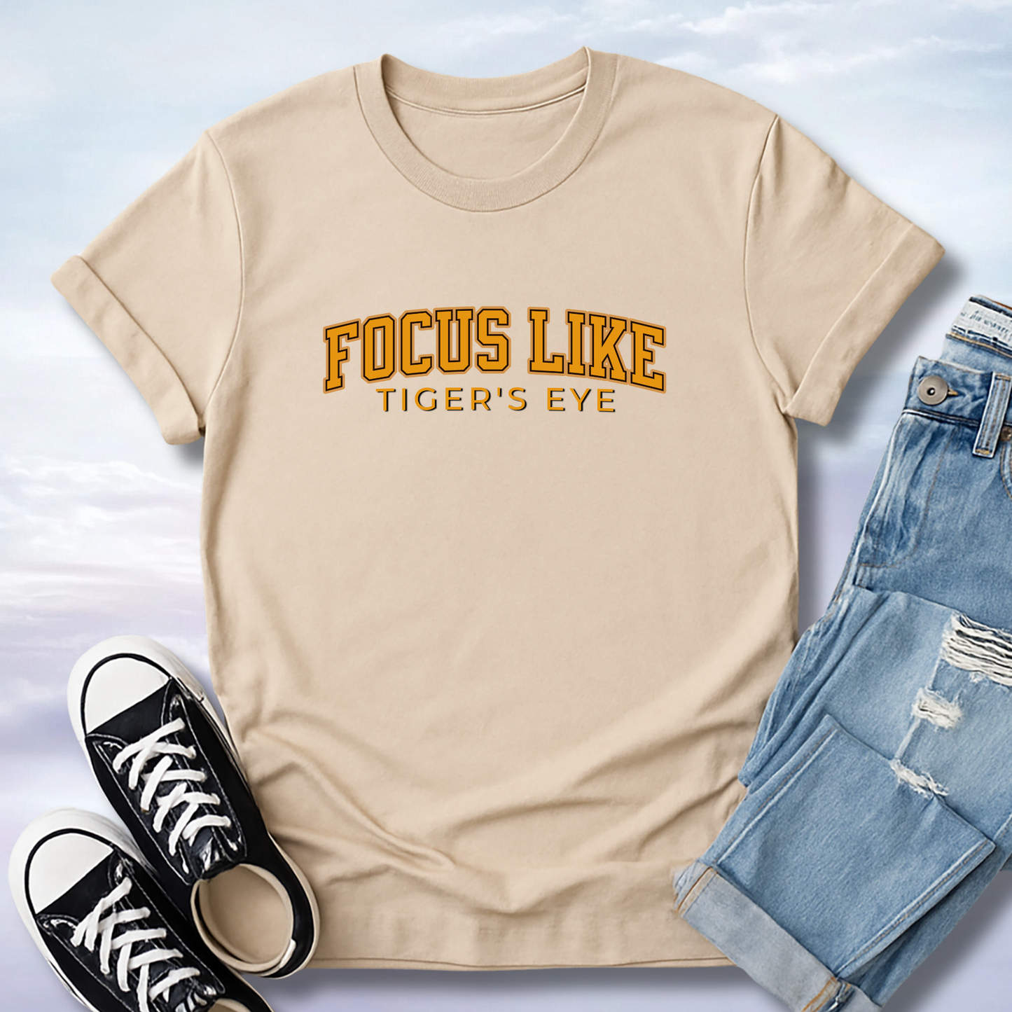 Focus Like Tiger's Eye T-Shirt