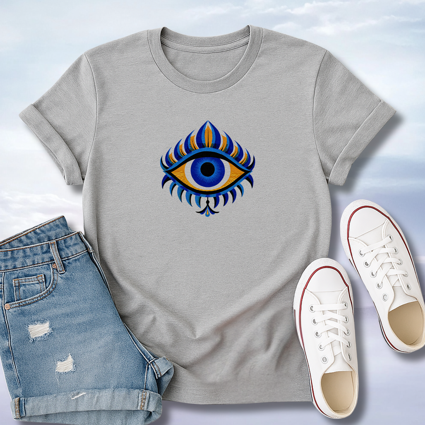 Evil Eye: Oracle Veil T-Shirt