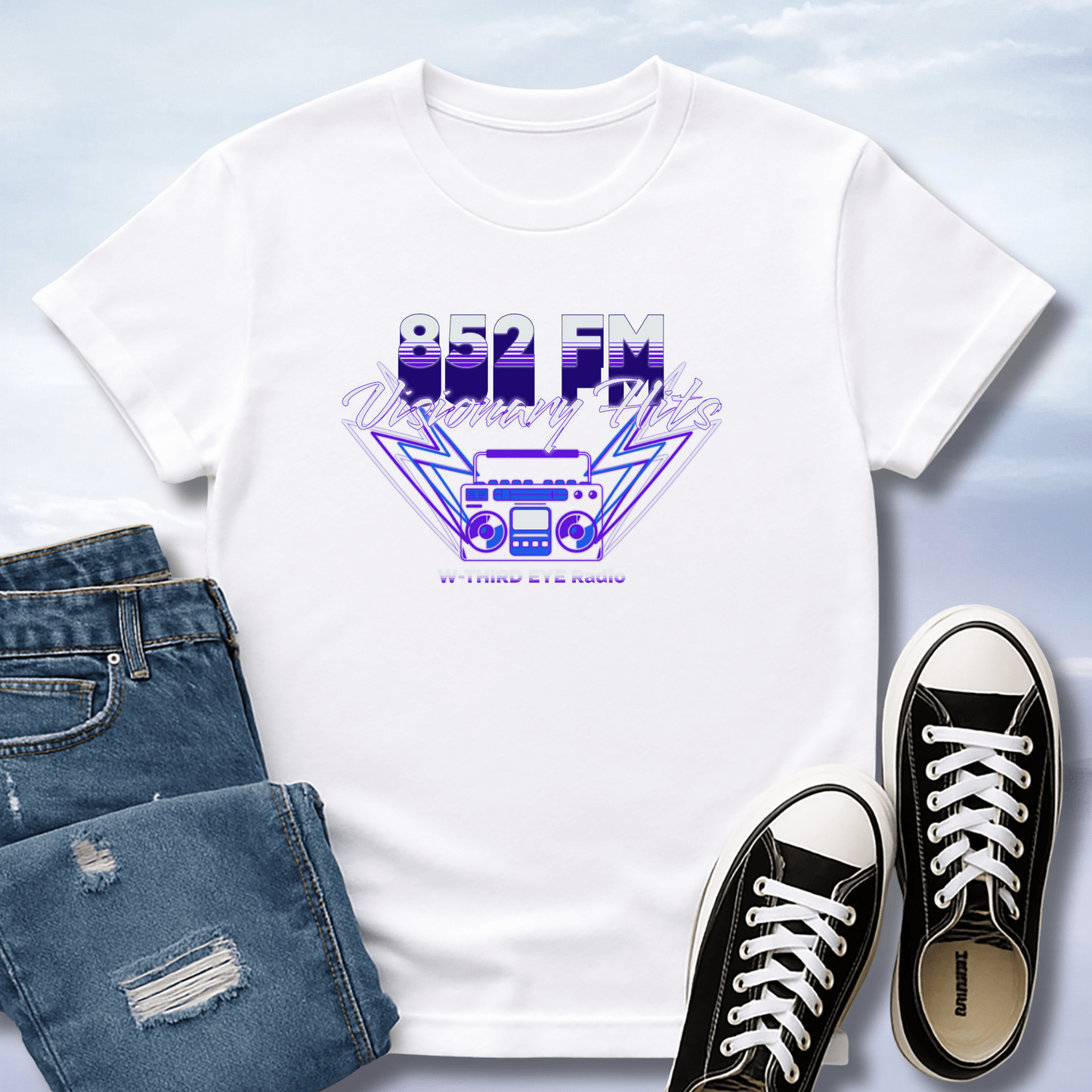 Third Eye Chakra Radio T-Shirt